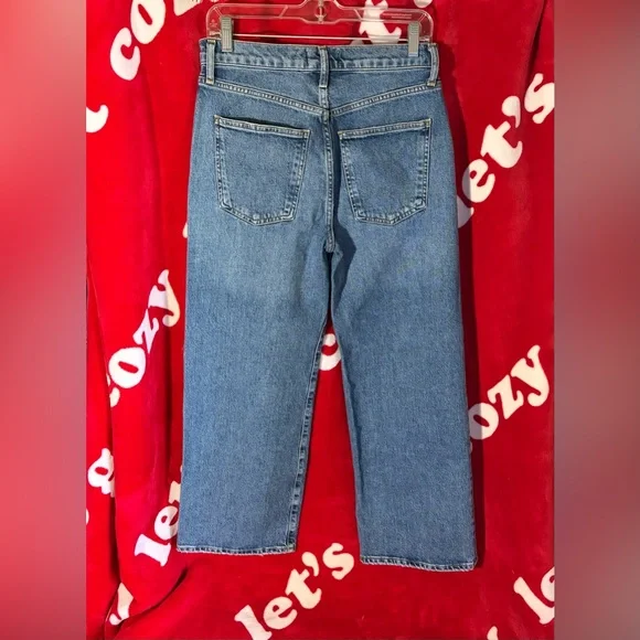 Agolde Women's Harper Crop in Moore Size 27 - Picture 7 of 10